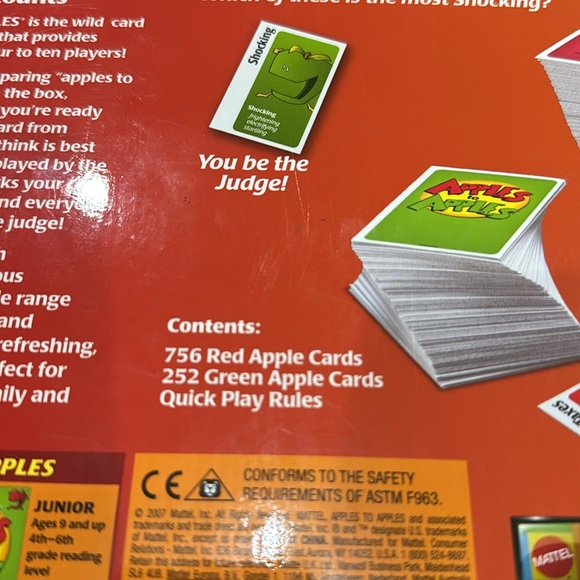 Apples to apples game party box - Picture 7 of 8